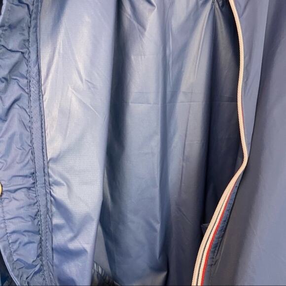 Peekaboo Beans Kids Navy Rain Jacket Navy Large NWT - Picture 7 of 8